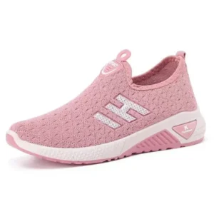 Antolim Women Fashion Fly Woven Breathable Casual Sneakers