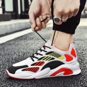 Antolim Men'S Casual Color Matching Breathable Sneakers