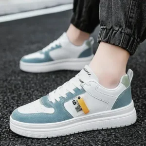 Antolim Men Fashion Color Matching Low Top Sneakers