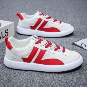 Antolim Men Fashion Color Matching Low Top Shoes