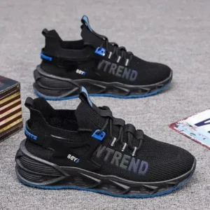 Antolim Men Casual Breathable Wear-Resistant Sports Shoes