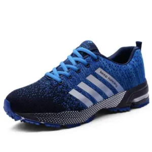 Antolim Men Fashion Fly Woven Mesh Breathable Low Top Sneakers