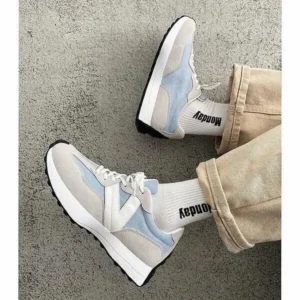 Antolim Men Fashion Low Top Denim Sneakers