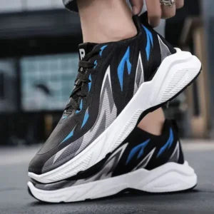 Antolim Men Fashion Color Matching Breathable Running Sneakers