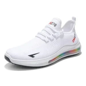 Antolim Men'S Casual Rainbow Bottom Air Cushion Running Sneakers