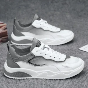 Antolim Men'S Casual Breathable Color Block Mesh Sneakers