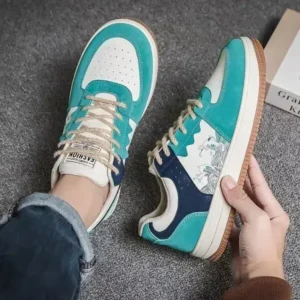 Antolim Men'S Fashion Color Matching Breathable Sneakers