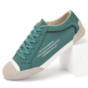 Antolim Men'S Fashion Breathable Color Block Canvas Shoes