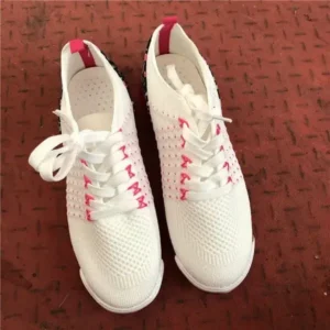 Antolim Women Fashion Color Blocking Lace Up Breathable Sneakers