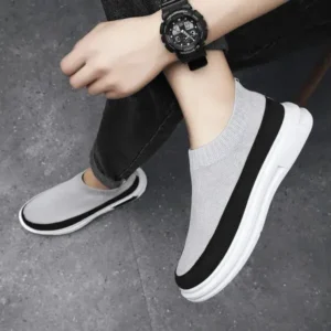 Antolim Men Fashion Breathable Lightweight Platform Shoes