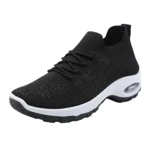 Antolim Women Fashion Fly Knit Lightweight Breathable Soft Sole Sneakers